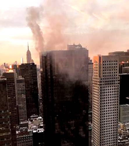 Image result for Trump Tower fire