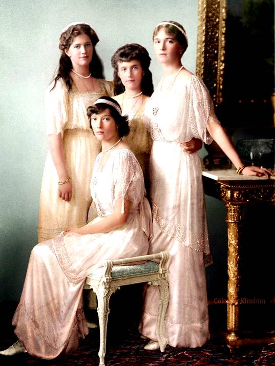 Image result for Великие княжны Романовы, Дочери Царя Николая II