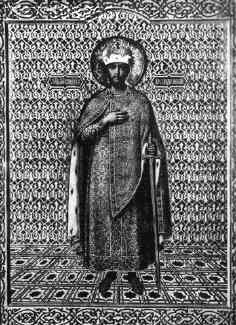 Святой князь Александр Невский (икона)